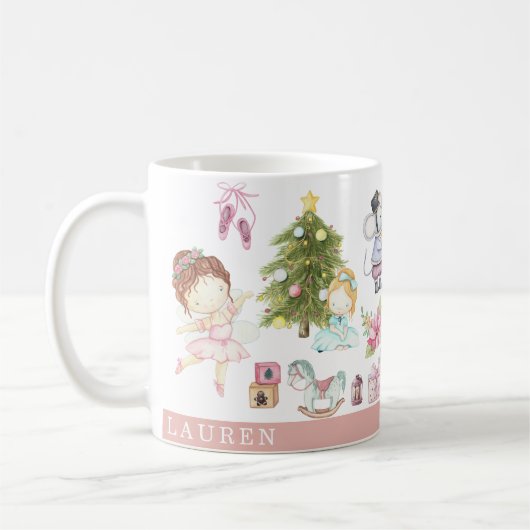 Nutkraker Ballet Kerstmis Mok (Links)