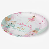 Nutkraker Birthday KerstSugar Plum Sweets Papieren Bordje (Gekanteld)