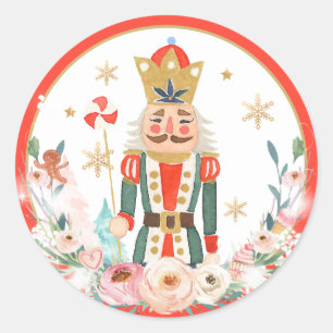 Nutkraker Birthday Sugar Plum Fairy Land van zoet Ronde Sticker