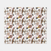 Nutkraker Fleece Blanket Deken (Voorkant (Horizontaal))