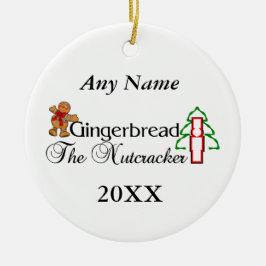 Nutkraker Gingerbrood Keramisch Ornament