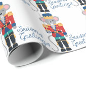 Nutkraker Greetings Cadeaupapier (Rol Hoek)