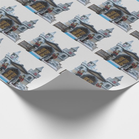 Nutkraker Guards en Santas Grotto Cadeaupapier (Hoek)