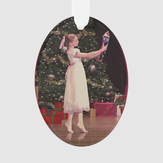 Nutkraker kerstballet ornament (voorkant)
