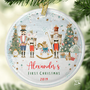 Nutkraker Kerstmis Ballerina Keramisch Ornament