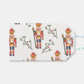 Nutkraker Kerstmis Cadeaulabel (Voorkant (Horizontaal))