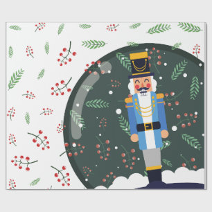 Nutkraker Kerstmis Cadeaupapier