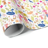 Nutkraker Kerstmis Cadeaupapier (Rol Hoek)