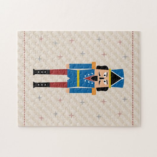 Nutkraker Kerstmis Legpuzzel (Horizontaal)