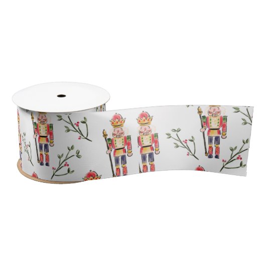 Nutkraker Kerstmis Lint (Spoel)