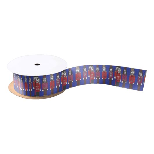 Nutkraker Kerstmis Lint (Spoel)