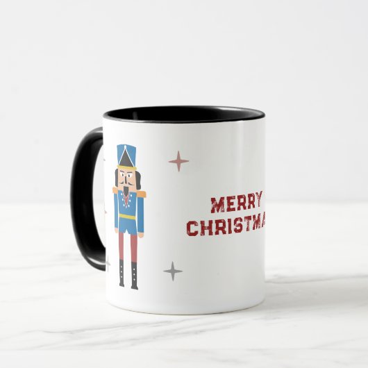 Nutkraker Kerstmis Mok (Voorkant links)