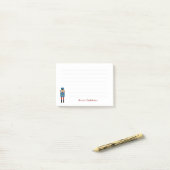 Nutkraker Kerstmis Post-it® Notes (Op bureau)