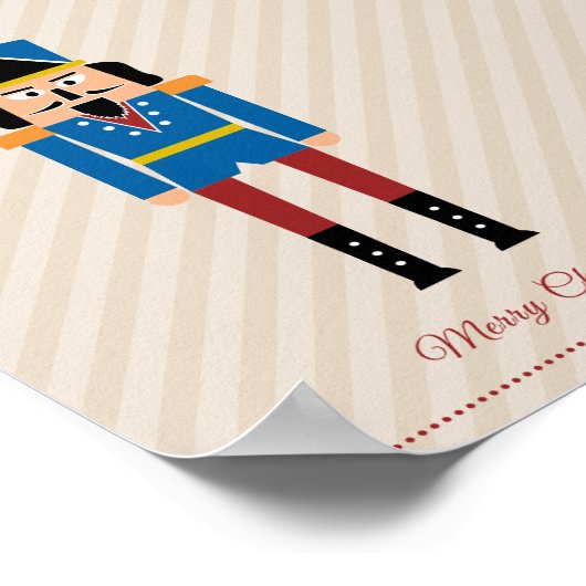 Nutkraker Kerstmis Poster (Hoek)