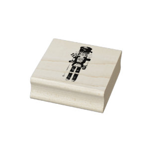 Nutkraker Kerstmis Rubberstempel
