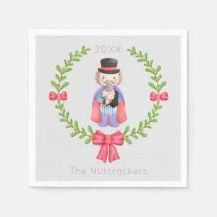 Nutkraker Kerstmis Servet
