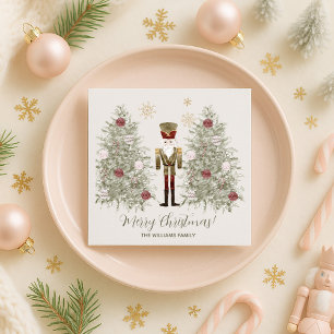 Nutkraker Kerstmis Servet