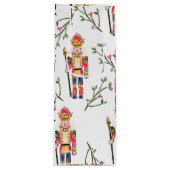 Nutkraker Kerstmis Wijn Cadeautas (Voorkant)