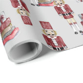 Nutkraker kerstpapier voor Baby Cadeaupapier (Rol Hoek)