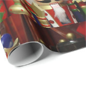 Nutkraker kerstsoldaten cadeaupapier (Rol Hoek)