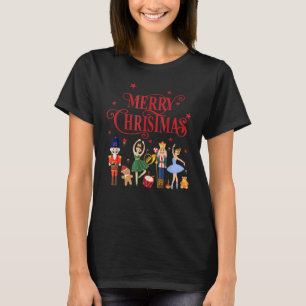 Nutkraker Merry Xmas Sugar Plum Fairy Nutkraker T-shirt