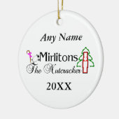Nutkraker Mirlitons Keramisch Ornament (Links)