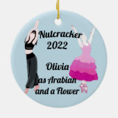 Nutkraker Ornament — Arabianen en een ventilatorke (Achterkant)