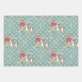 Nutkraker, rotspaard, kerstboom inpakpapier vel (Voorkant 2)