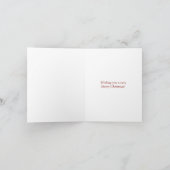  Nutkraker Soldaat-kerstfeestdag Kaart (Binnen)