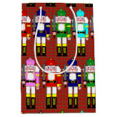 Nutkraker Soldaten Kerstmis Medium Cadeauzakje (Voorkant)