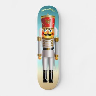 Nutkraker Speelgoed Soldaat in Hussar Uniform Skateboard