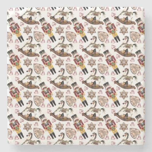 Nutkraker Stone Onderzetter (Voorkant)