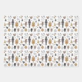 Nutkraker Suite Trio-kerstpapier Inpakpapier Vel (Voorkant 3)