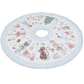 Nutkraker Sweets Fleece Kerstboom Rok (Gekanteld)