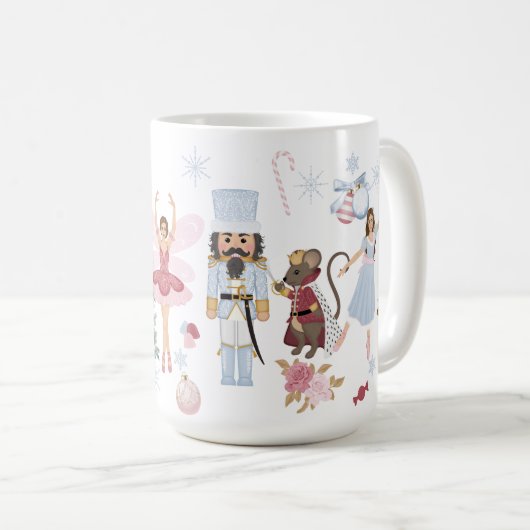 Nutkraker Sweets Two-Tone Coffee Mok (Voorkant rechts)