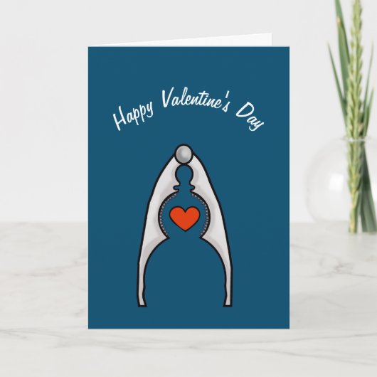 Nutkraker Valentijnsdag Card Kaart (Voorkant)