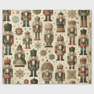 Nutkraker Wrapping Paper Cadeaupapier