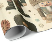 Nutkraker Wrapping Paper Cadeaupapier (Rol Hoek)