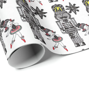 Nutkraker Wrapping Paper Cadeaupapier