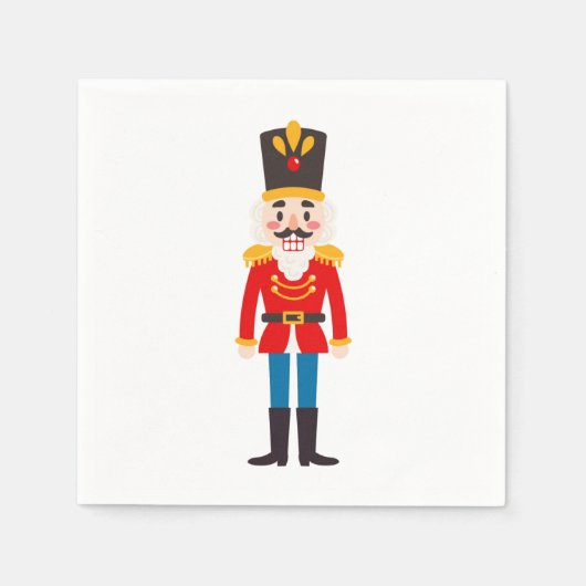 Nutkrakers Napkins Servet (Voorkant)