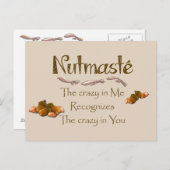 Nutmaste Briefkaart (Voorkant / Achterkant)