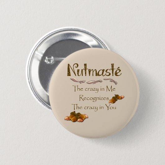 Nutmaste Ronde Button 5,7 Cm (Voorkant /achterkant)