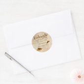 Nutmaste Ronde Sticker (Envelop)