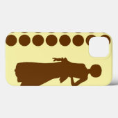 Nutmeg Cream Neutrale Stippen Mode Case-Mate iPhone Case (Achterkant (horizontaal))