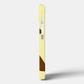 Nutmeg Cream Neutrale Stippen Mode Case-Mate iPhone Case (Achterkant / Links)