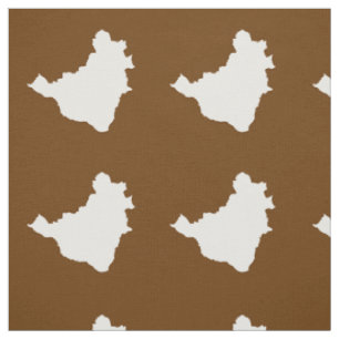 Nutmeg Festive Brazilië Stof
