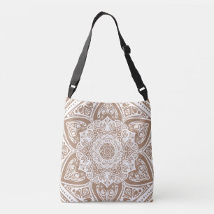 Nutmeg Mandala Crossbody Tas