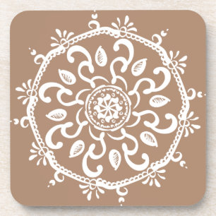 Nutmeg Mandala Onderzetter