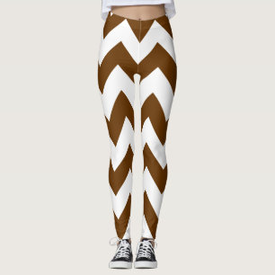 Nutmeg Neutrale Chevrons Leggings