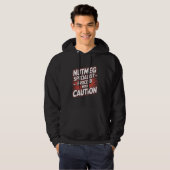 Nutmeg Specialist Proceed With Caution Warning Hoodie (Voorkant volledig)